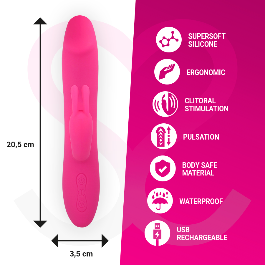 MORESSA - MOLLY PREMIUM SILICONE RECHARGEABLE - Kink&Play