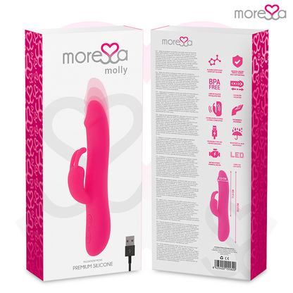 MORESSA - MOLLY PREMIUM SILICONE RECHARGEABLE - Kink&Play