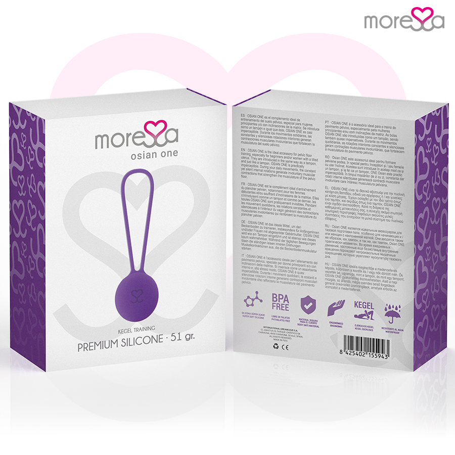 MORESSA - OSIAN ONE PREMIUM LILAC SILICONE - Kink&Play