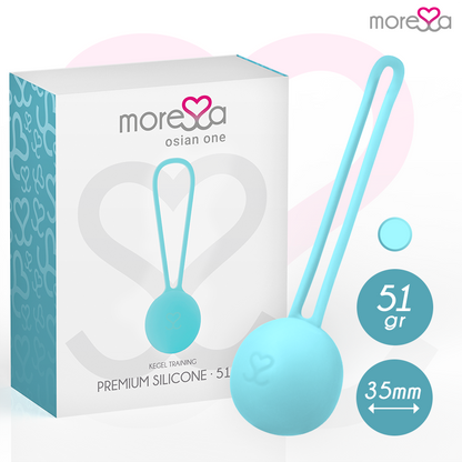 MORESSA - OSIAN ONE PREMIUM TURQUOISE SILICONE - Kink&Play