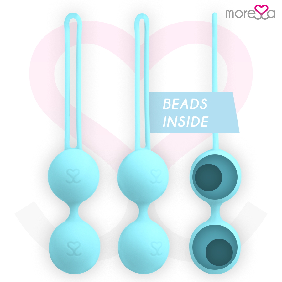 MORESSA - OSIAN THREE PREMIUM TURQUOISE SILICONE - Kink&Play