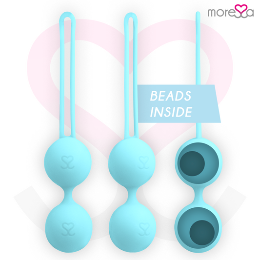 MORESSA - OSIAN THREE PREMIUM TURQUOISE SILICONE - Kink&Play