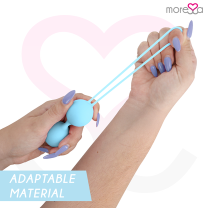 MORESSA - OSIAN THREE PREMIUM TURQUOISE SILICONE - Kink&Play