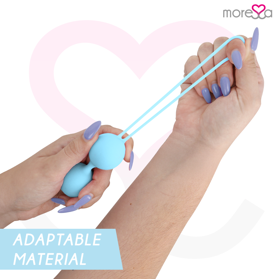 MORESSA - OSIAN THREE PREMIUM TURQUOISE SILICONE - Kink&Play