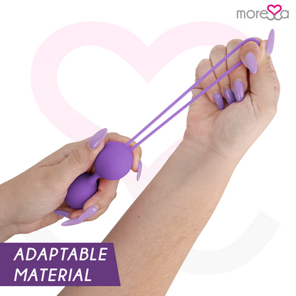 MORESSA - OSIAN TWO PREMIUM LILAC SILICONE - Kink&Play