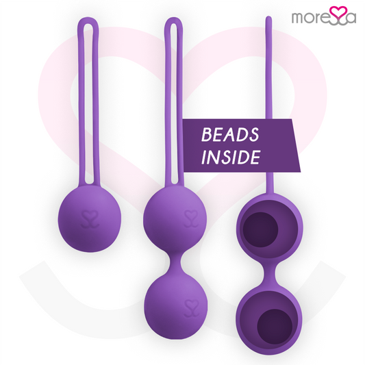 MORESSA - OSIAN SET PREMIUM LILAC SILICONE - Kink&Play