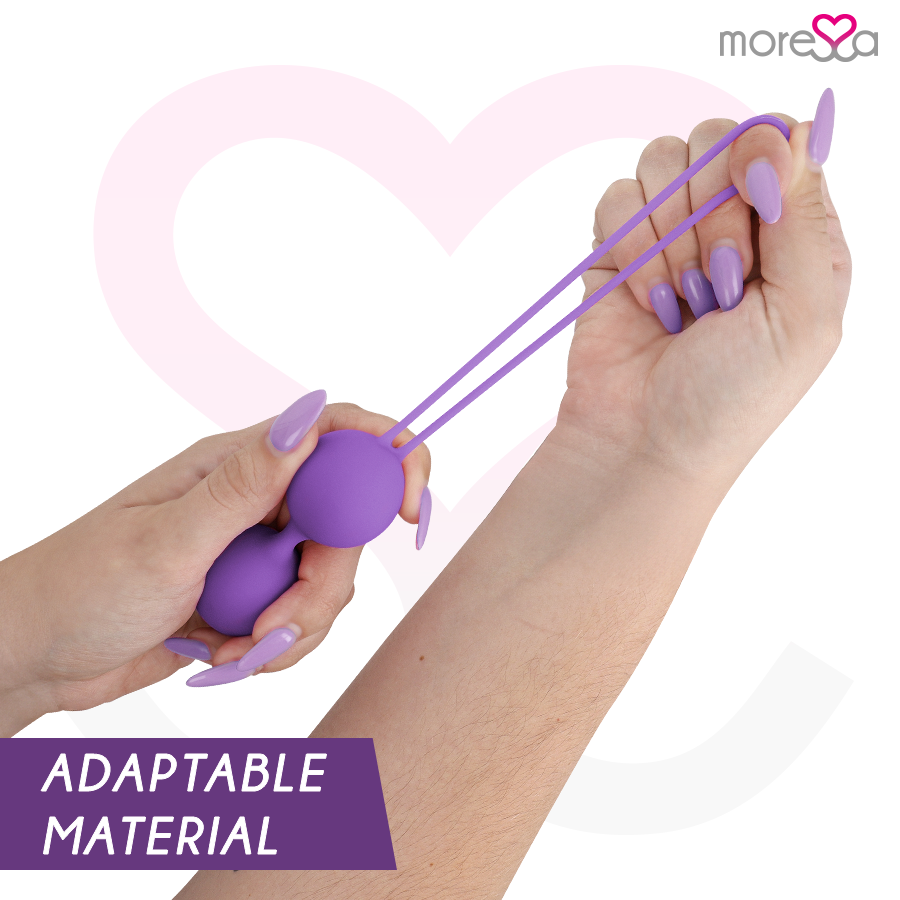 MORESSA - OSIAN SET PREMIUM LILAC SILICONE - Kink&Play