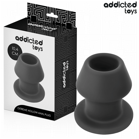 ADDICTED TOYS - EXTREM URHOLKAD ANALPLUGG SILIKON STORLEK L 10,4 CM