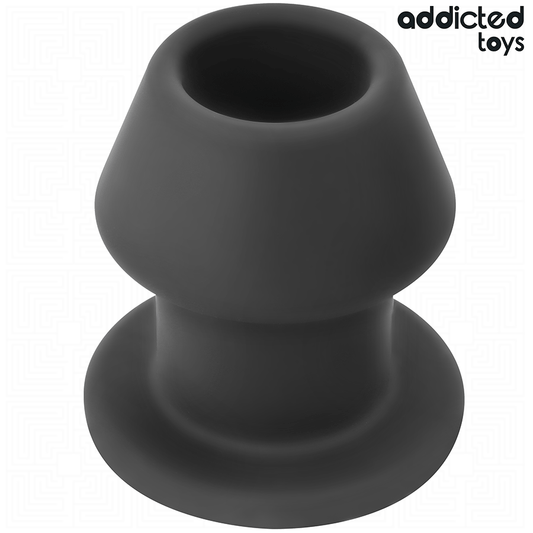 ADDICTED TOYS - EXTREME HOLLOW ANALPLUG SILIKON STORLEK S 7,5 CM