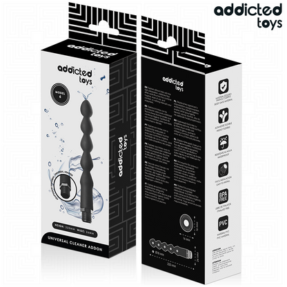 ADDICTED TOYS - ANALRENGÖRARE MED UNIVERSALADAPTER MODELL 6