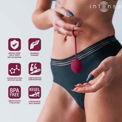 INTENSE - CHARLI KEGELKULOR KIT LILA