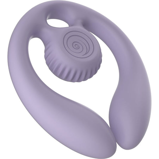 SNAIL VIBE - GIZI DUO COUPLES STIMULATOR REMOTE CONTROL LILAC