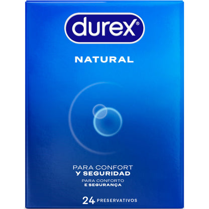 DUREX - NATURAL CONDOMS 24 UNITS - Kink&Play