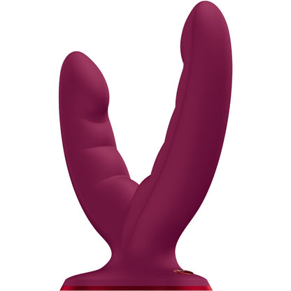 FUN FACTORY - RYDE DUBBEL DILDO VINRÖD