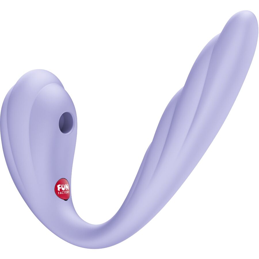 FUN FACTORY - VIVACE INSÄTTBAR DUBBEL LUFTPULS-VIBRATOR LILA