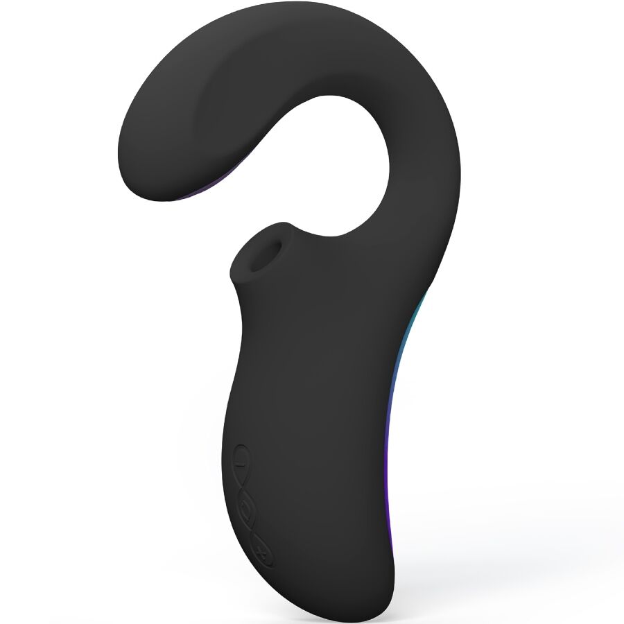 LELO - ENIGMA DOUBLE SONIC VIBRATOR POINT G SVART