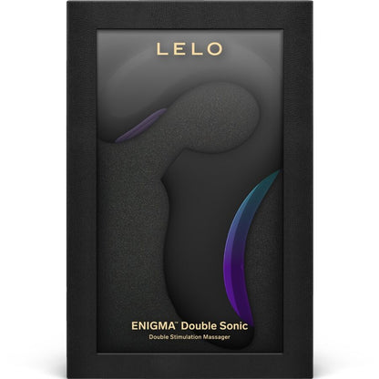 LELO - ENIGMA DOUBLE SONIC VIBRATOR POINT G SVART