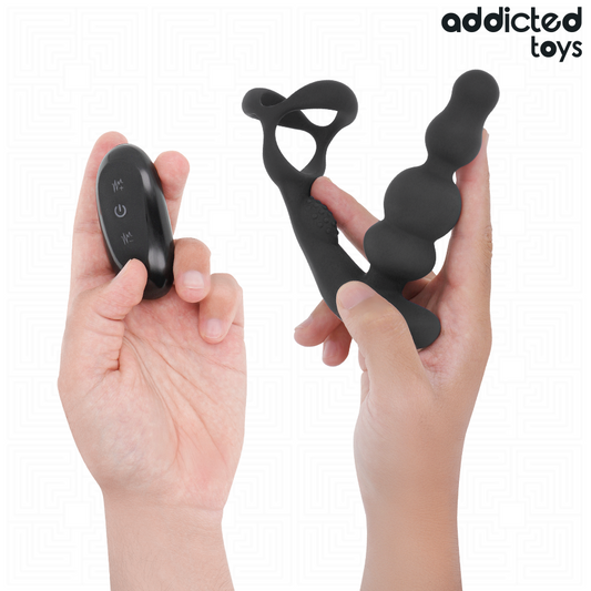 ADDICTED TOYS - ROTATING PROSTATE MASSAGER REMOTE CONTROL