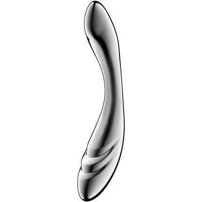 SATISFYER - PURE GRAVITY 3 DUBBELSIDIG DILDO I ROSTFRITT STÅL