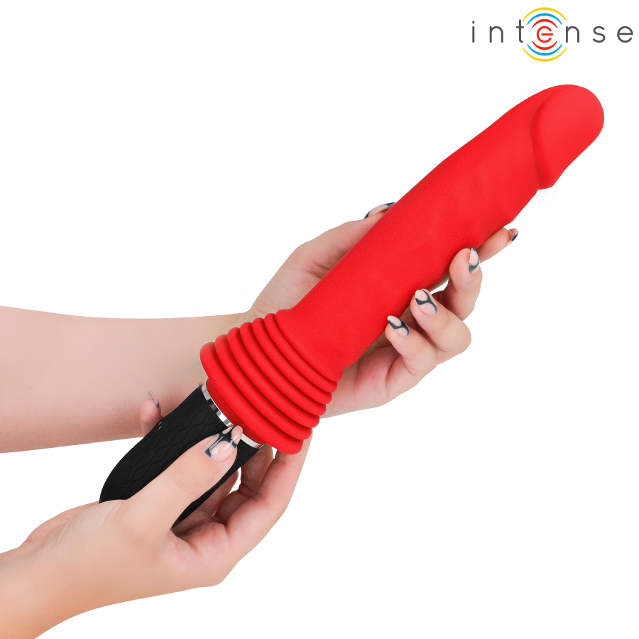 INTENS - CYNTHIA Fjärrstyrd stötande vibrator med värme