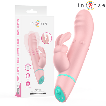 INTENSE – ALVIN RABBIT STIMULATOR & ROLLING VIBRATOR + OSCILLATING