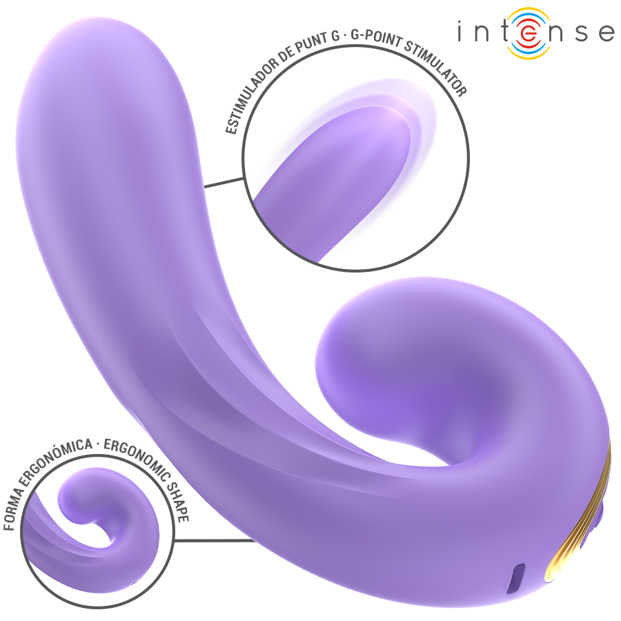 INTENSE - MERYL KLITORISSTIMULATOR MED DUBBEL VIBRATION
