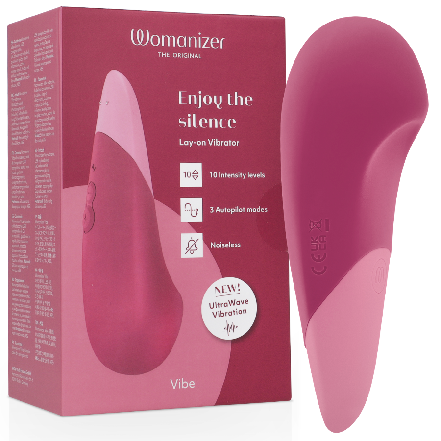 WOMANIZER - VIBE PÅLÄGGSVIBRATOR TYST DUSKY PINK