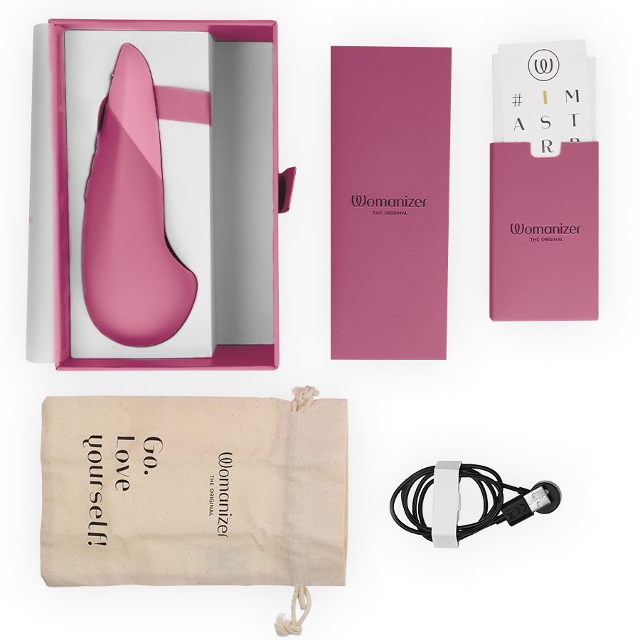 WOMANIZER - VIBE PÅLÄGGSVIBRATOR TYST DUSKY PINK