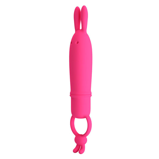 PRETTY LOVE - DELIA RABBIT VIBRATOR WITH RESISTANCE RING