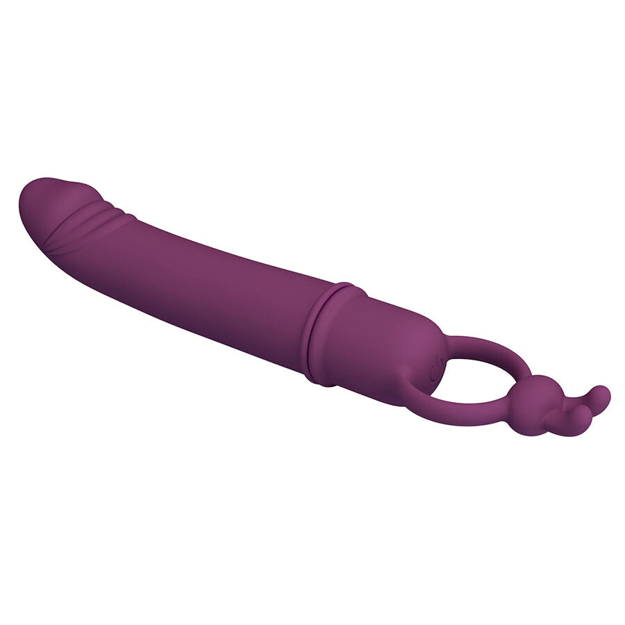 PRETTY LOVE - CORA VIBRATOR PENISFORMAD MED MOTSTÅNDSRING