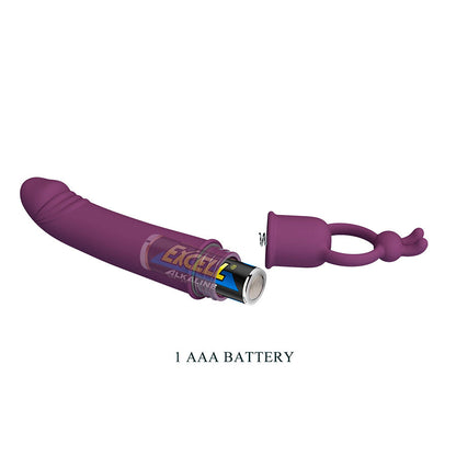PRETTY LOVE - CORA VIBRATOR PENISFORMAD MED MOTSTÅNDSRING
