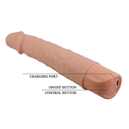 PRETTY LOVE - LEANDER FLEXIBEL REALISTISK VIBRATOR