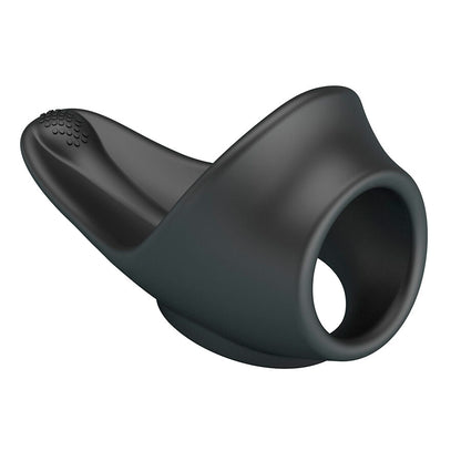 CRAZY BULL - ZADOK ERGONOMISK RING MED PERINEAL STIMULATOR
