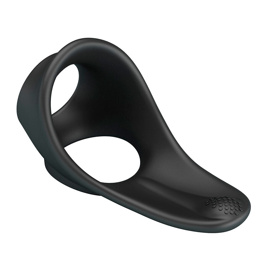 CRAZY BULL - ZADOK ERGONOMISK RING MED PERINEAL STIMULATOR