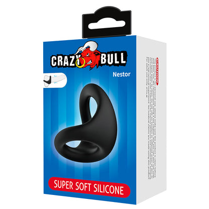 CRAZY BULL - NESTOR ERGONOMISK PENIS- OCH TESTIKELRING