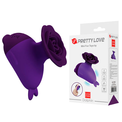 PRETTY LOVE - DOLPHIN MINIVIBRATOR MED KLÄMMA