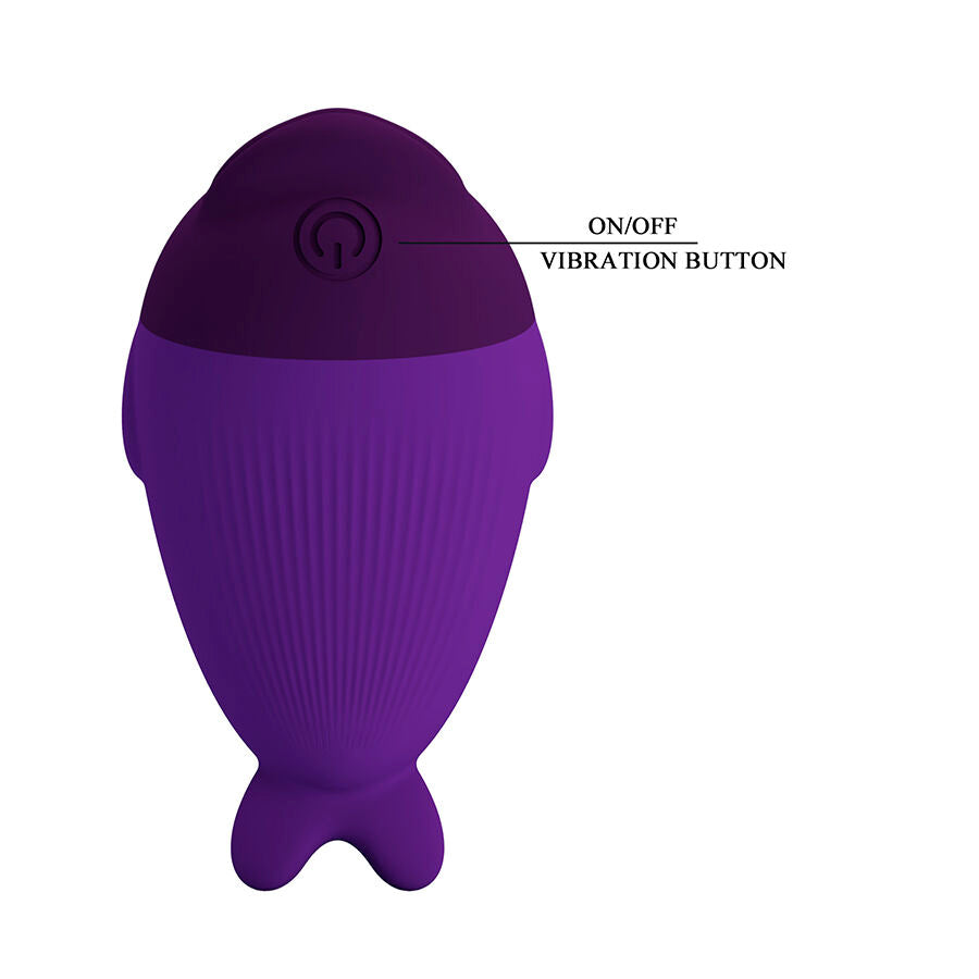 PRETTY LOVE - DOLPHIN MINIVIBRATOR MED KLÄMMA