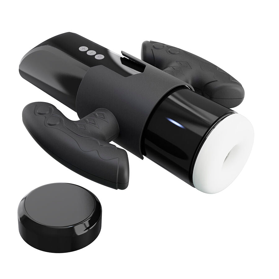 PRETTY LOVE - LARISSA SUCTION MASTURBATOR WITH VIBRATION + SUPPORT