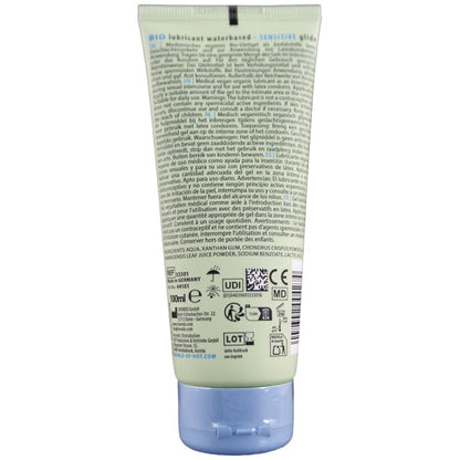 HOT - BIO GLIDMEDEL VATTENBASERAT KÄNSLIG 100 ML