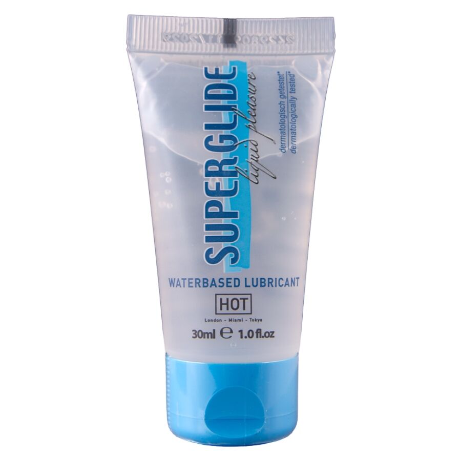 HOT - SUPERGLIDE LIQUID PLEASURE VATTENBASERAT GLIDMEDEL 30 ML