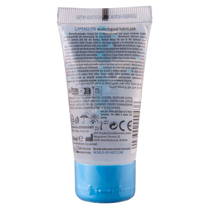 HOT - SUPERGLIDE LIQUID PLEASURE VATTENBASERAT GLIDMEDEL 30 ML