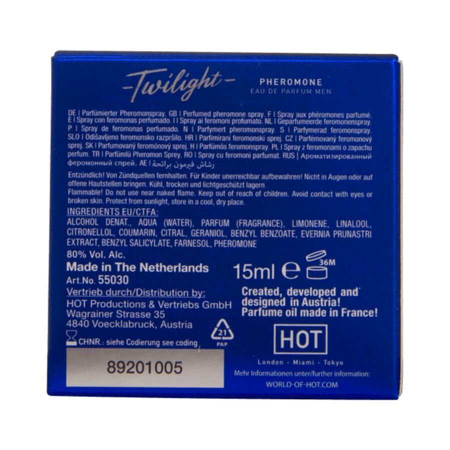 HET – TWILIGHT FEROMONPARFYM FÖR MÄN 15 ML