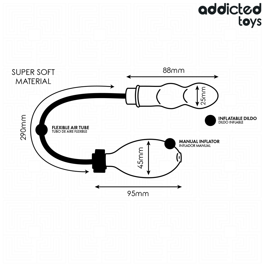 ADDICTED TOYS - INFLATABLE BUTT PLUG MODEL 1