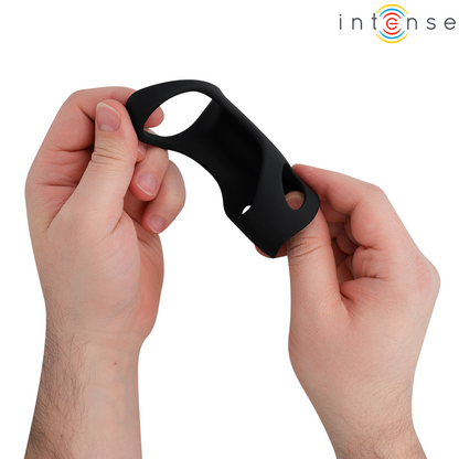 INTENSE - JEROME ADJUSTABLE VIBRATING PENIS RING MODEL 12