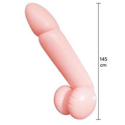HIDDEN DESIRE - JÄTTEUPPBLÅSBAR PENIS 145 CM