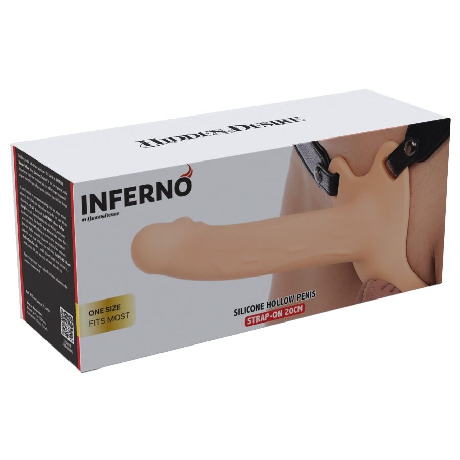 HIDDEN DESIRE - INFERNO PENISFÖRLÄNGARE STRAP-ON 20 CM