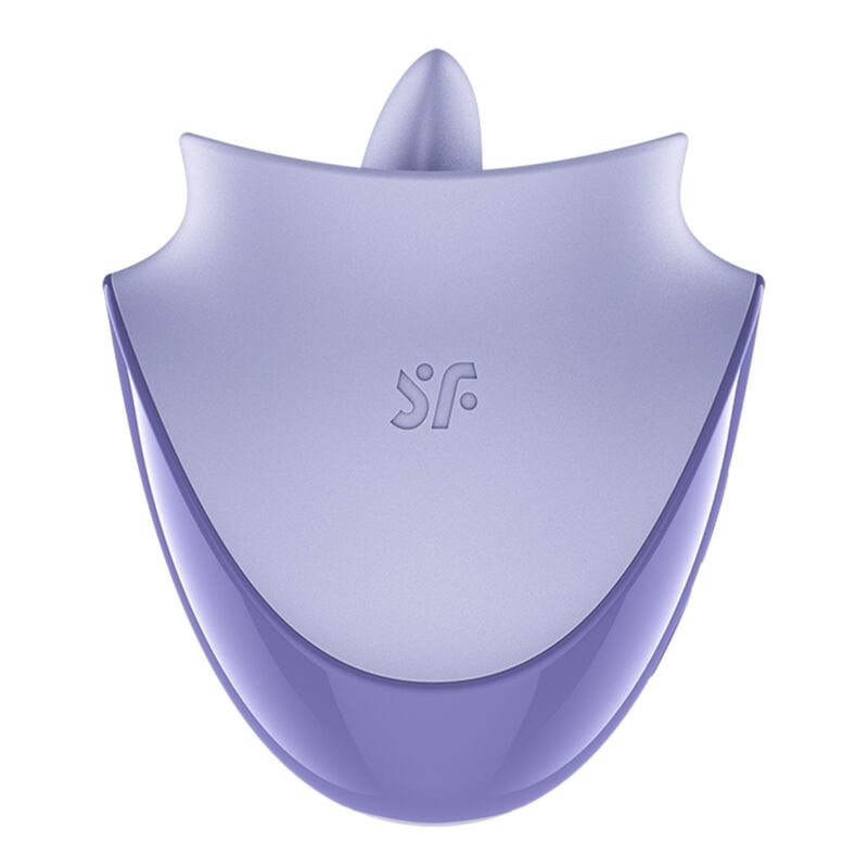 SATISFYER - TONGUE DANCER KLITORISSTIMULATOR MED VIBRATION OCH PULSERINGAR LILA