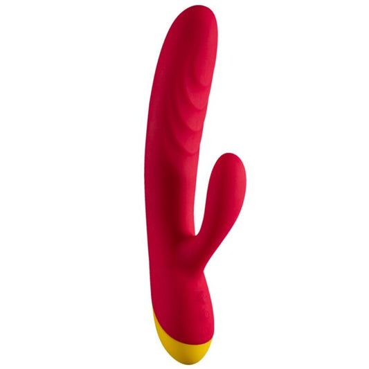ROMP - JAZZ UPPLADDNINGSBAR KANINVIBRATOR RÖD