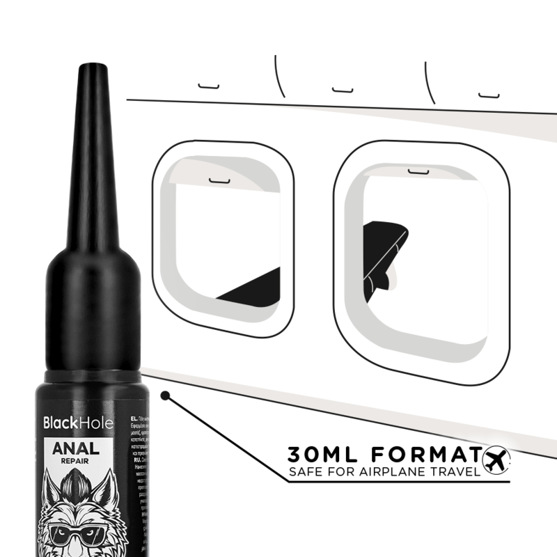 BLACK HOLE - ANALGELAPPLIKATOR S STORLEK 30 ML