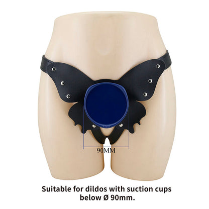PRETTY LOVE - YETI STRAP-ON HARNESS WITH SUCTION DILDO FLESH